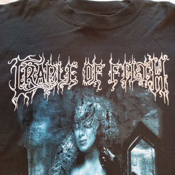 Y2K 2005 Cradle of Filth "Filthy Little Secret" Long Sleeve T-Shirt Adult XL - Picture 3 of 16
